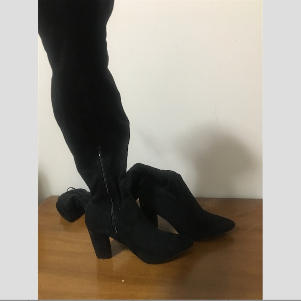 Black Over the Knee Boots